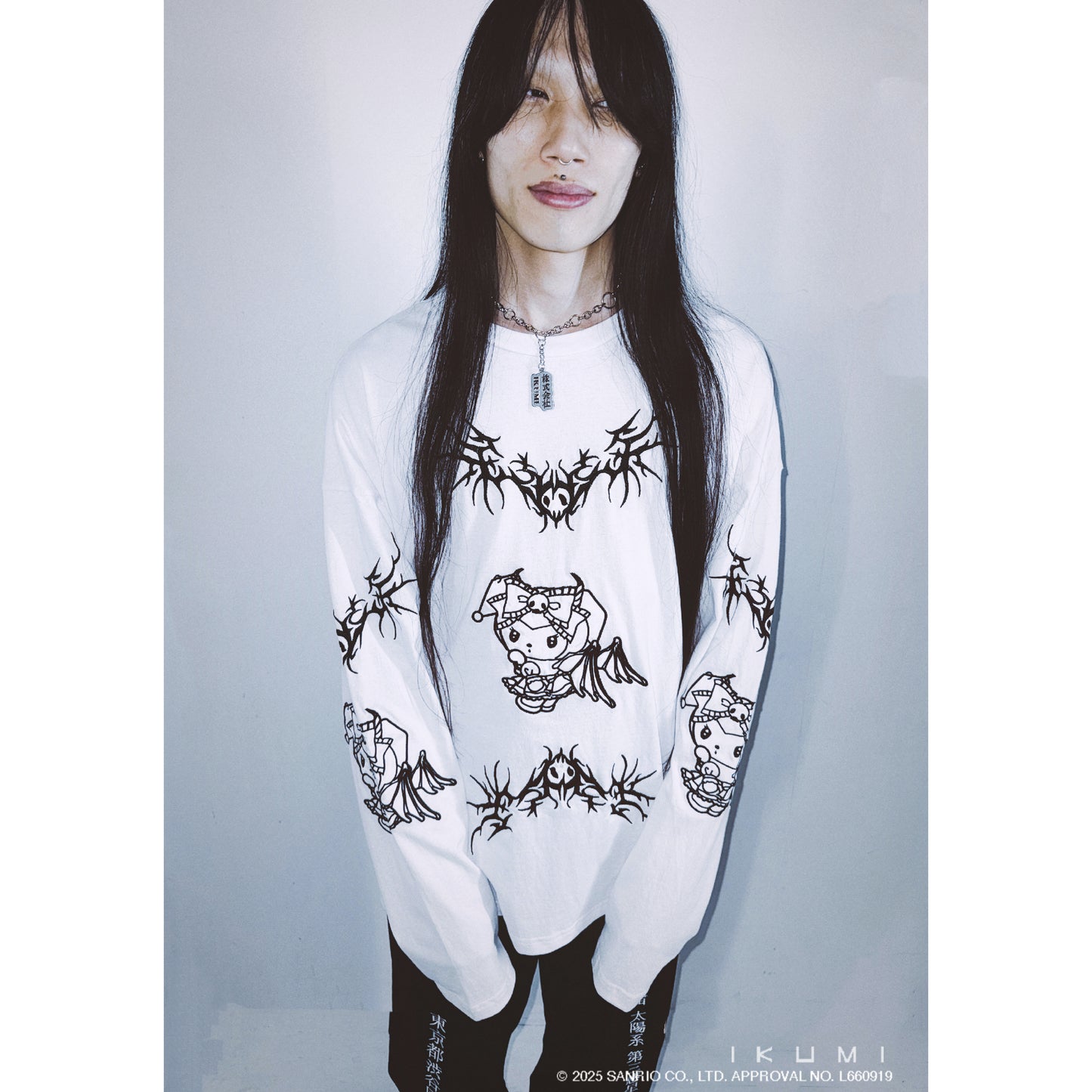 KUROMI×IKUMI TRIBAL LONG T