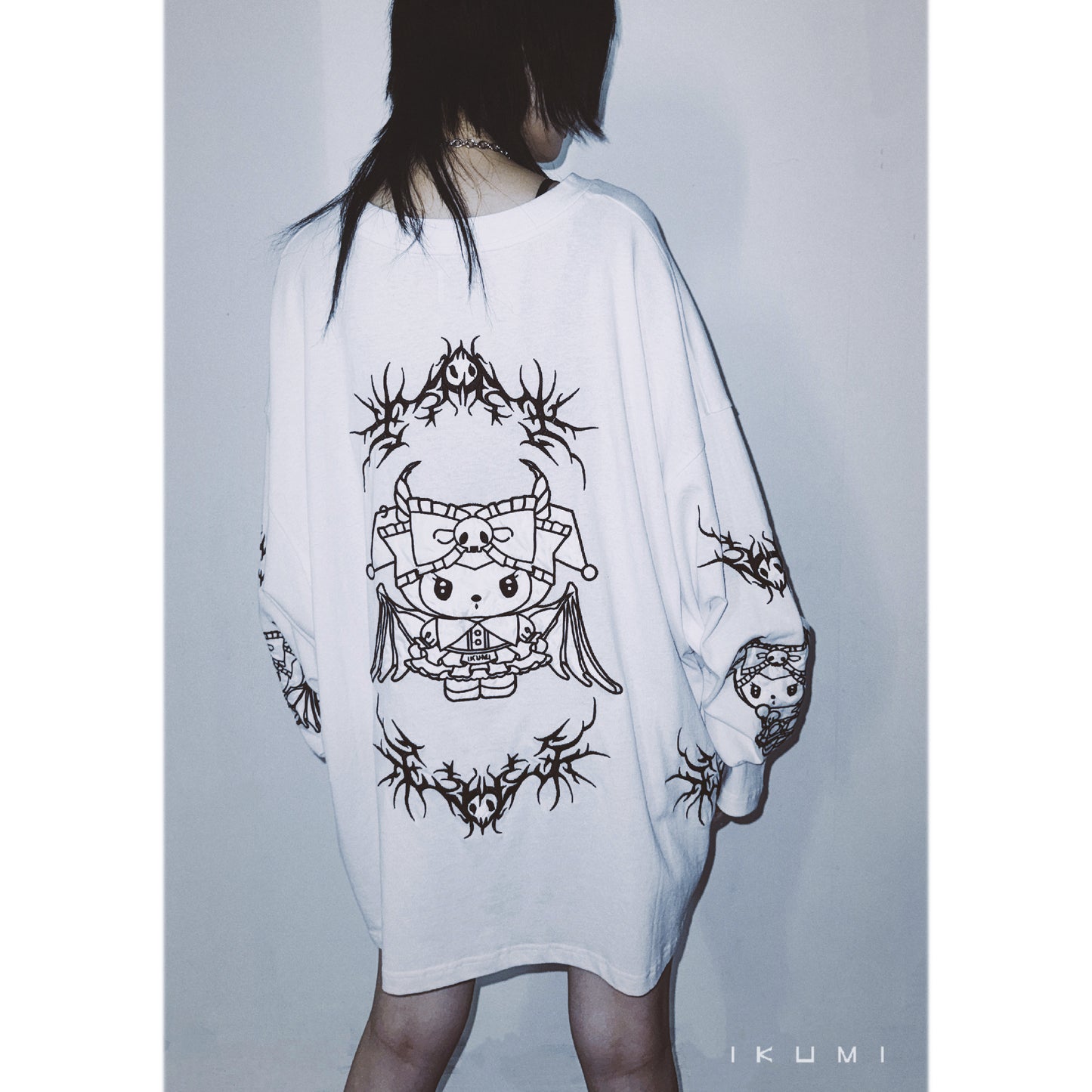 KUROMI×IKUMI TRIBAL LONG T