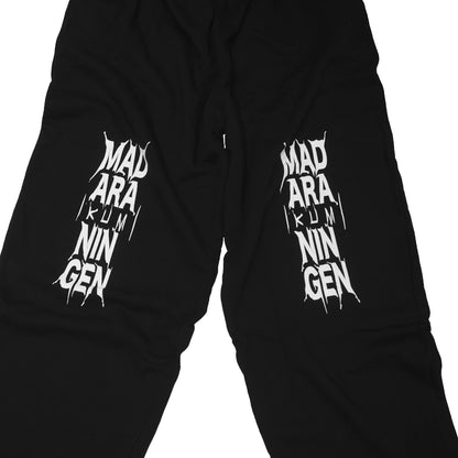 IKUMI×MADARANINGEN Bizzare LOGO Sweat pants
