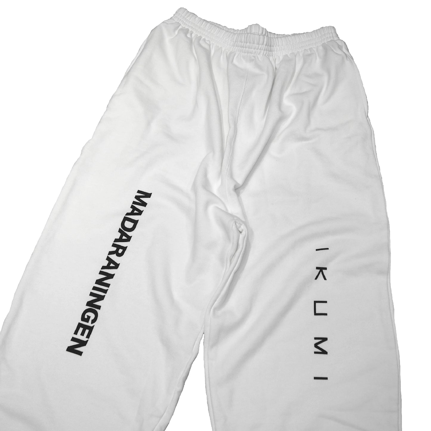 IKUMI×MADARANINGEN Simple LOGO Sweat pants