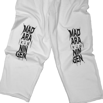 IKUMI×MADARANINGEN Bizzare LOGO Sweat pants