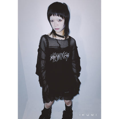 TRIBAL MESH LONG T