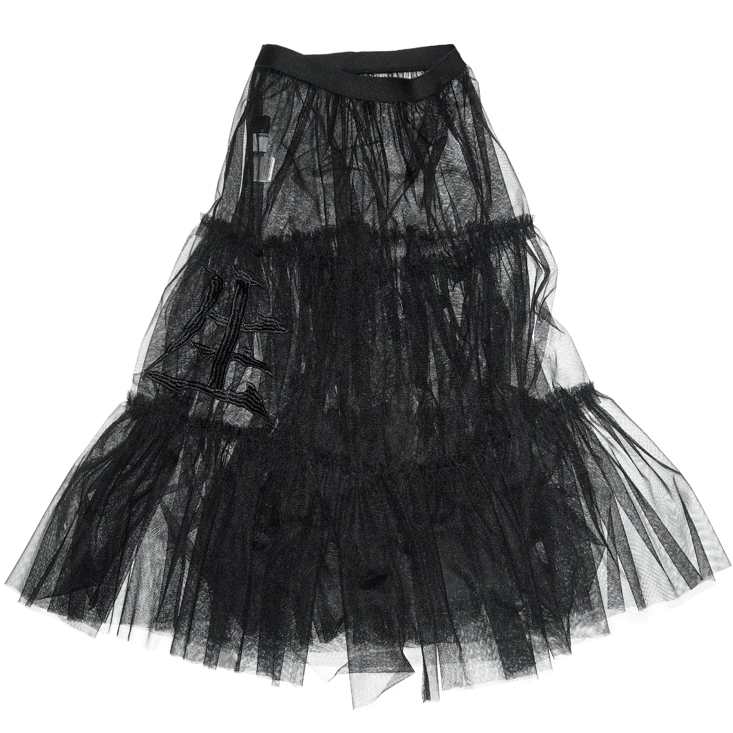 KUMI×MADARANINGEN 生死 MESH SKIRT