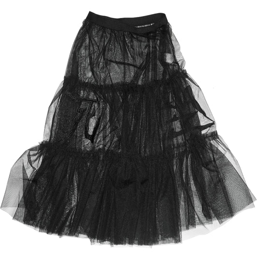 KUMI×MADARANINGEN 生死 MESH SKIRT