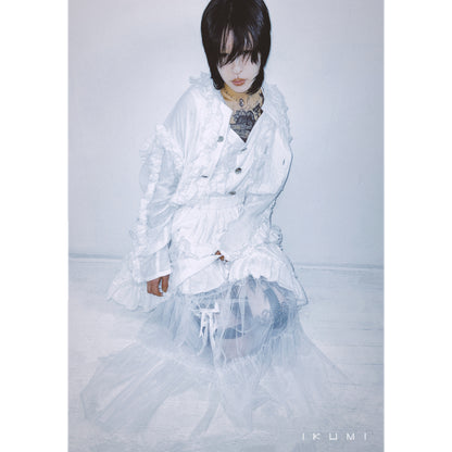 IKUMI×MADARANINGEN 生死 MESH SKIRT