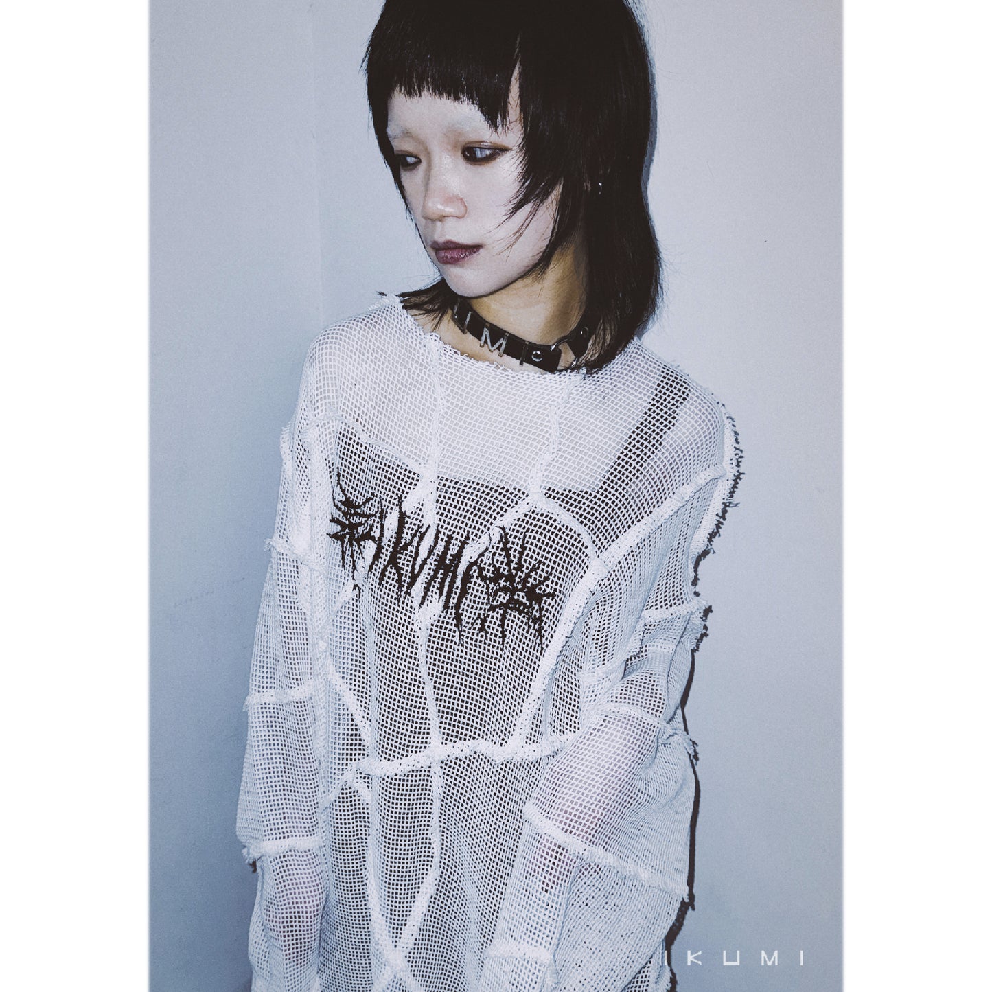 IKUMI LEATHER CHOKER