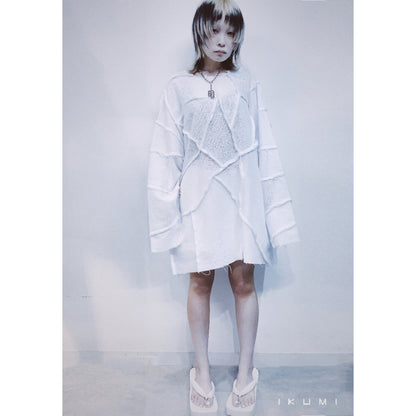 IKUMI MESH LONG T