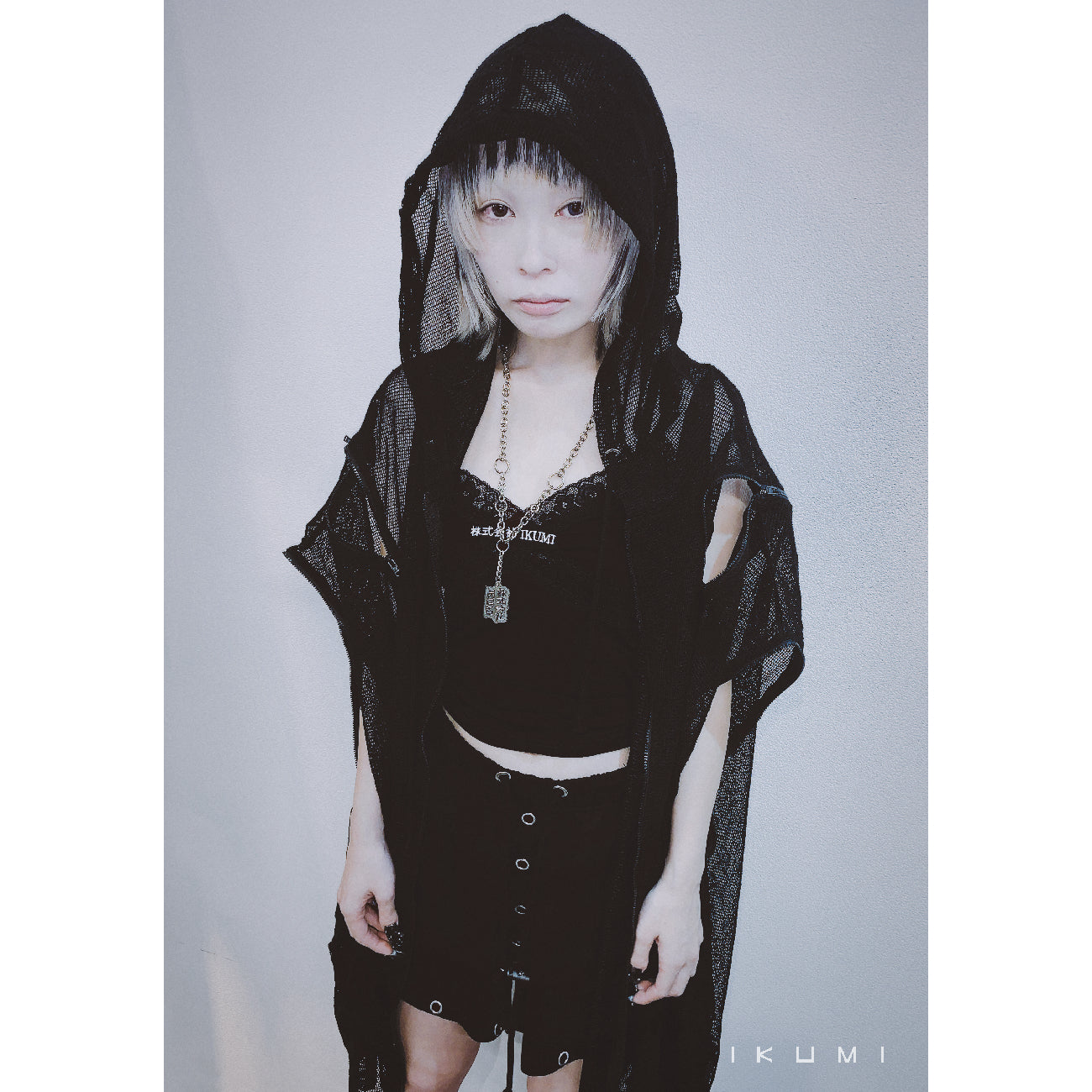 IKUMI MESH HOODIE