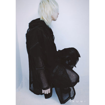 IKUMI MESH HOODIE