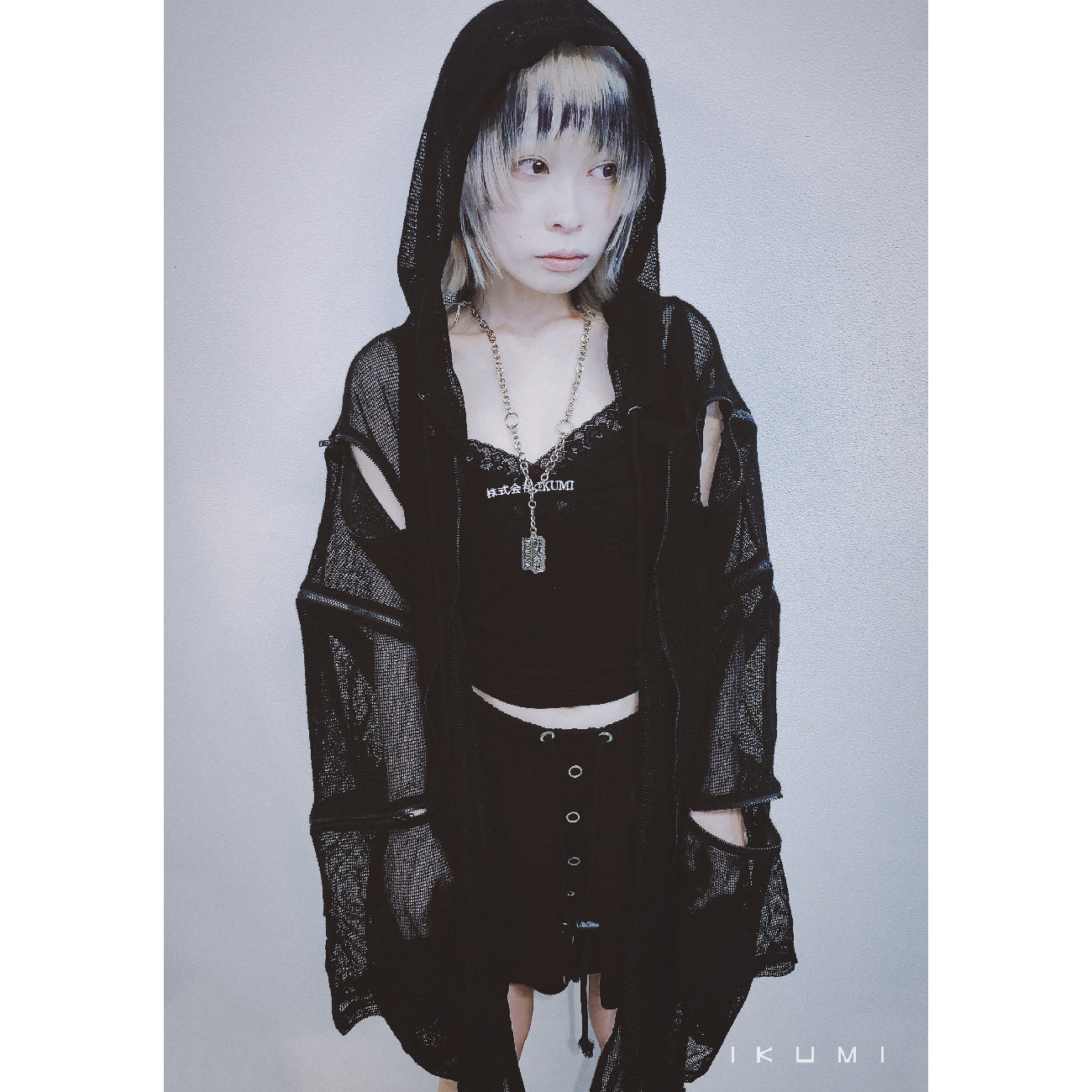 IKUMI MESH HOODIE
