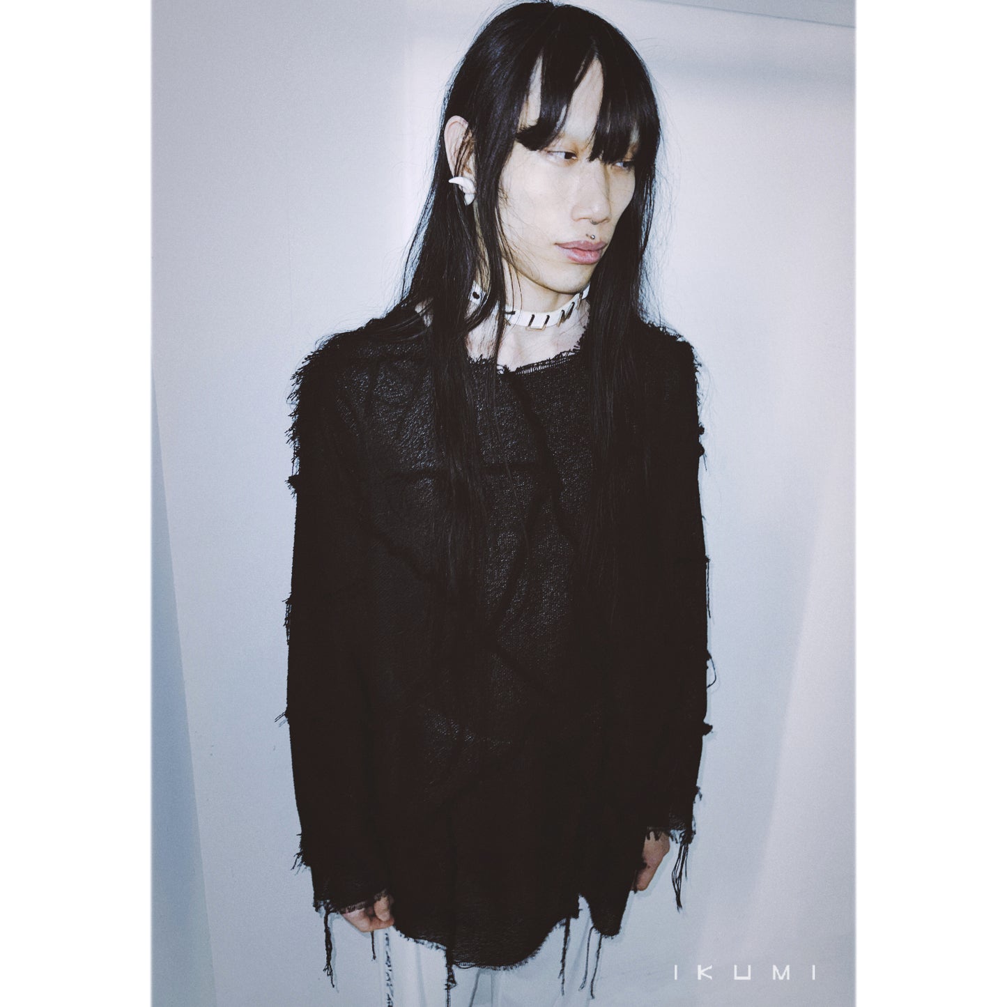IKUMI MESH LONG T