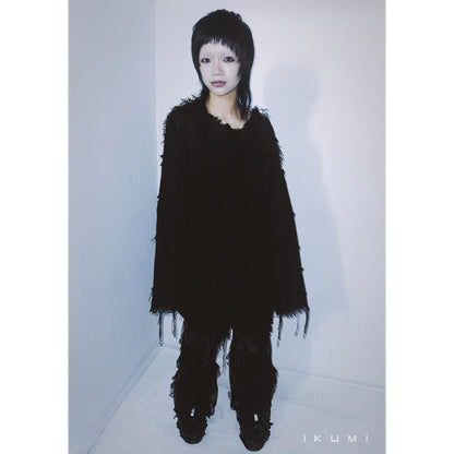 IKUMI MESH LONG T