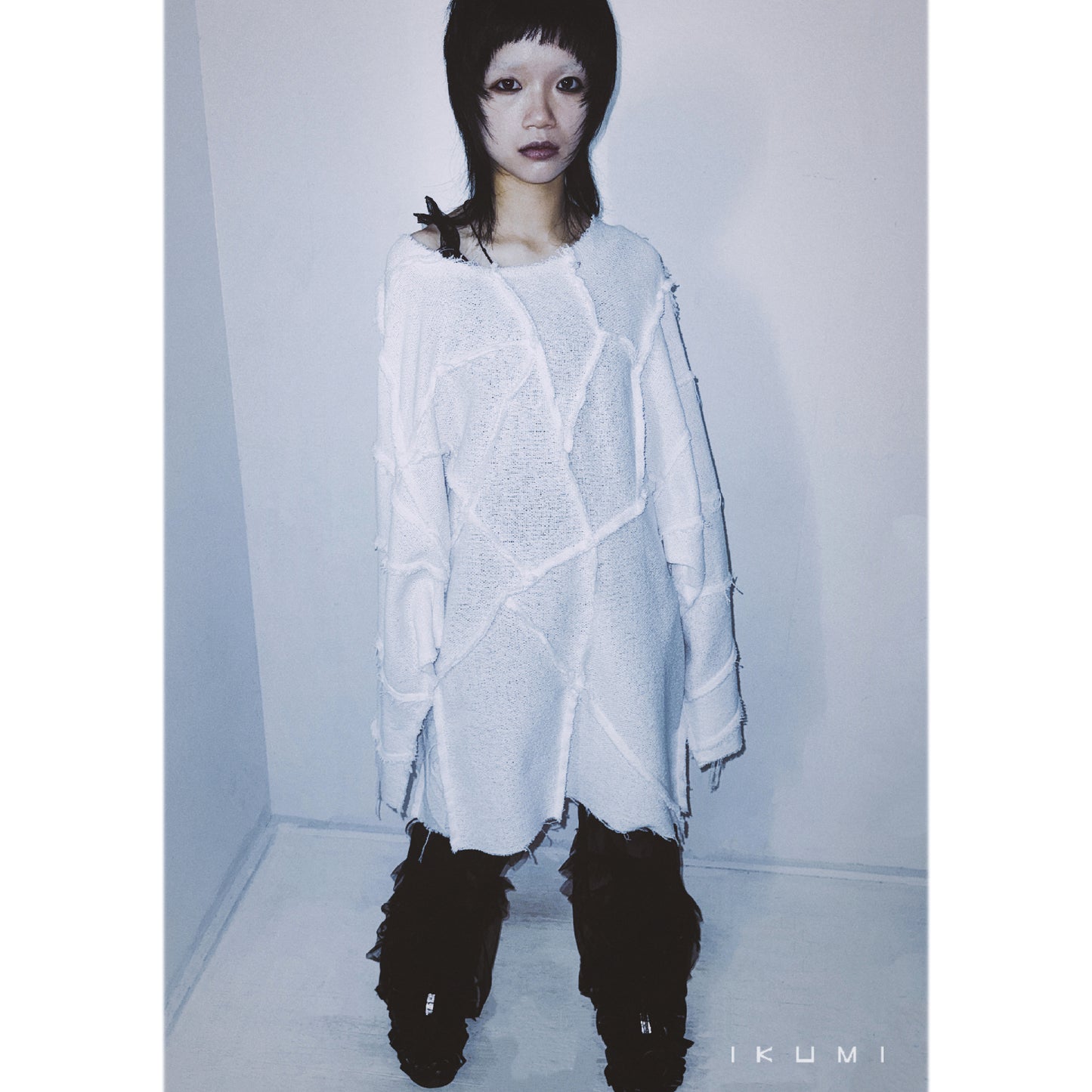 IKUMI MESH LONG T
