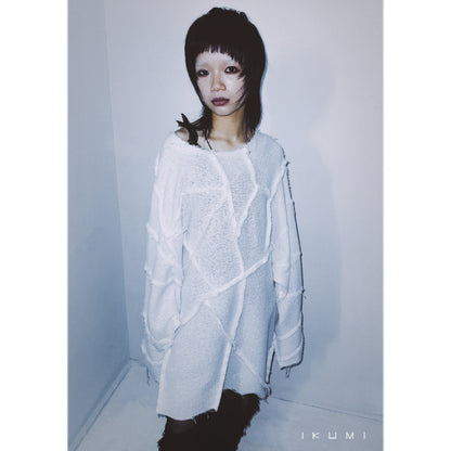 IKUMI MESH LONG T