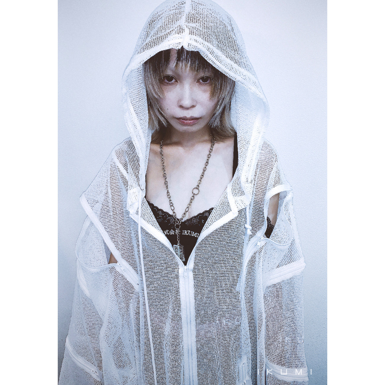 IKUMI MESH HOODIE