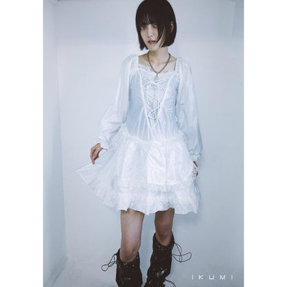 NYLON LONGSLEVE ONEPIECE