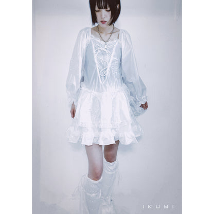 NYLON LONGSLEVE ONEPIECE