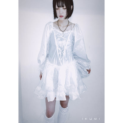 NYLON LONGSLEVE ONEPIECE