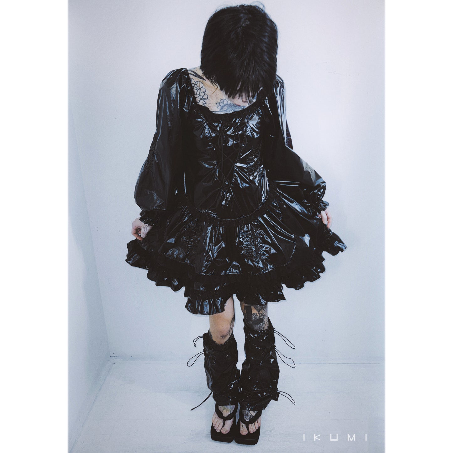 NYLON LONGSLEVE ONEPIECE