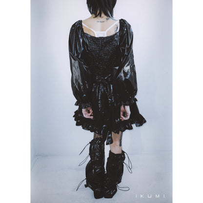 NYLON LONGSLEVE ONEPIECE