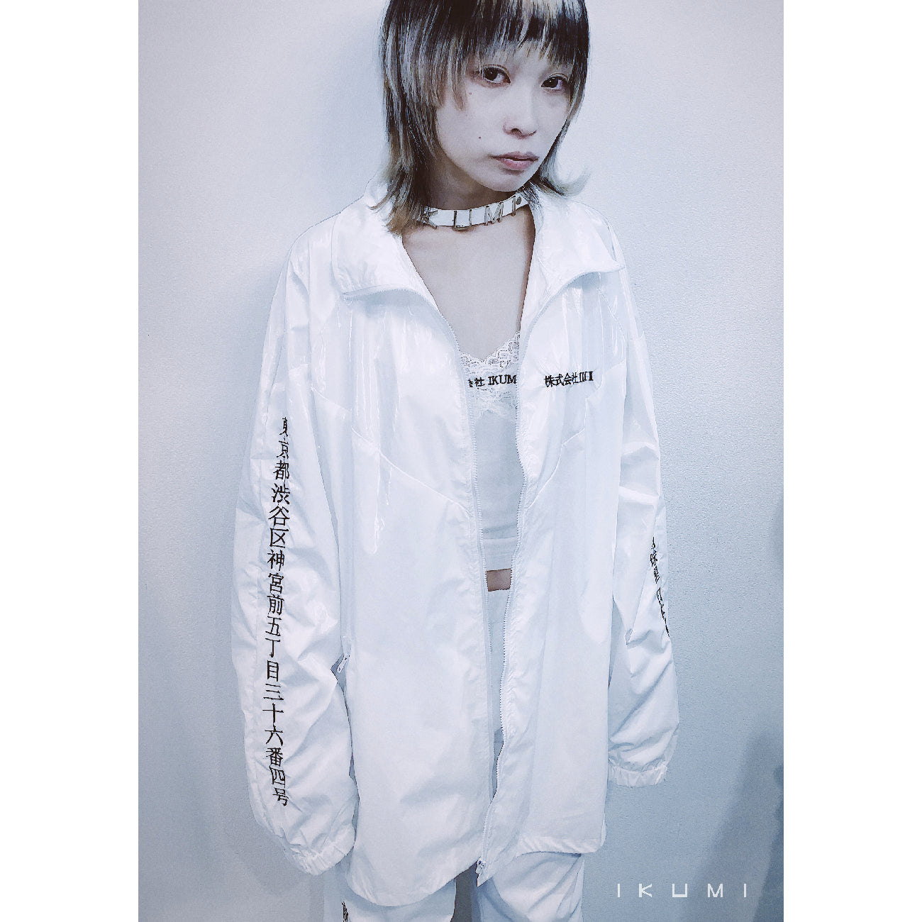 IKUMI LEATHER CHOKER