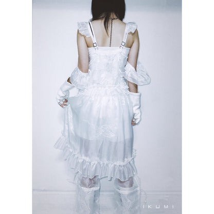 OFF SHOULDER SMOKE DRESS