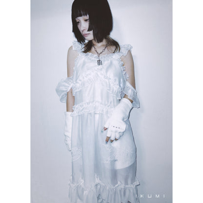 OFF SHOULDER SMOKE DRESS