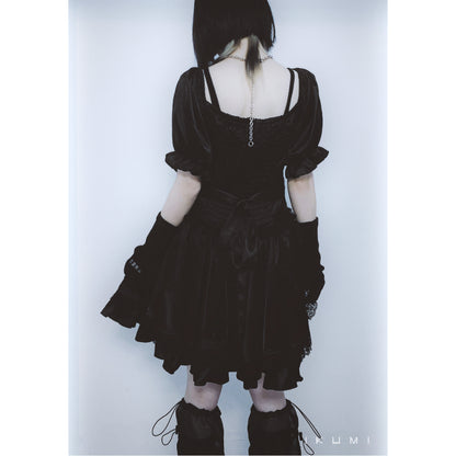 TRIBAL FRILL DRESS
