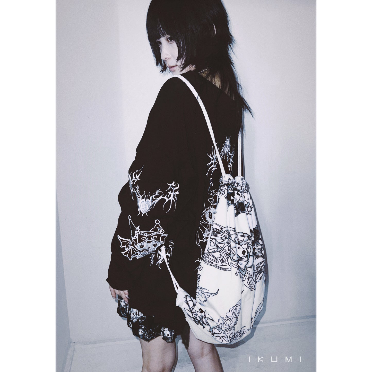 KUROMI×IKUMI TRIBAL LONG T