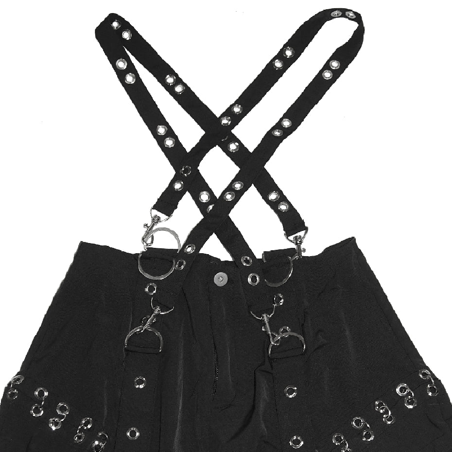 PIERCED MINI SKIRT