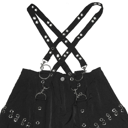 PIERCED MINI SKIRT