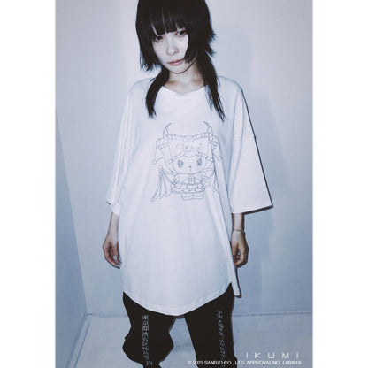 KUROMI×IKUMI RHINESTONE T