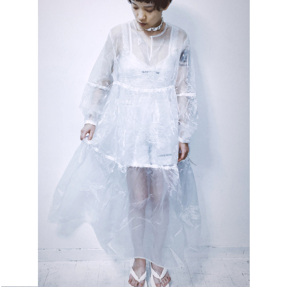 TRIBAL SMOKE LONG DRESS