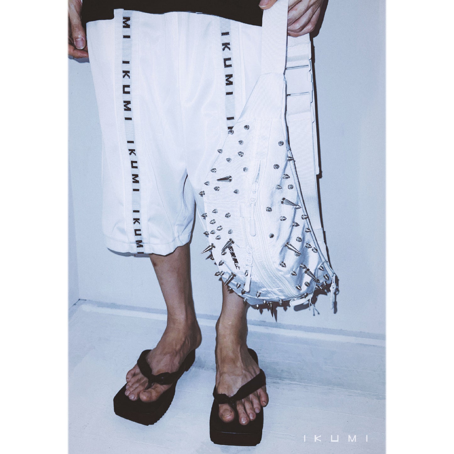 恋愛禁止 STUDDED WAIST BAG