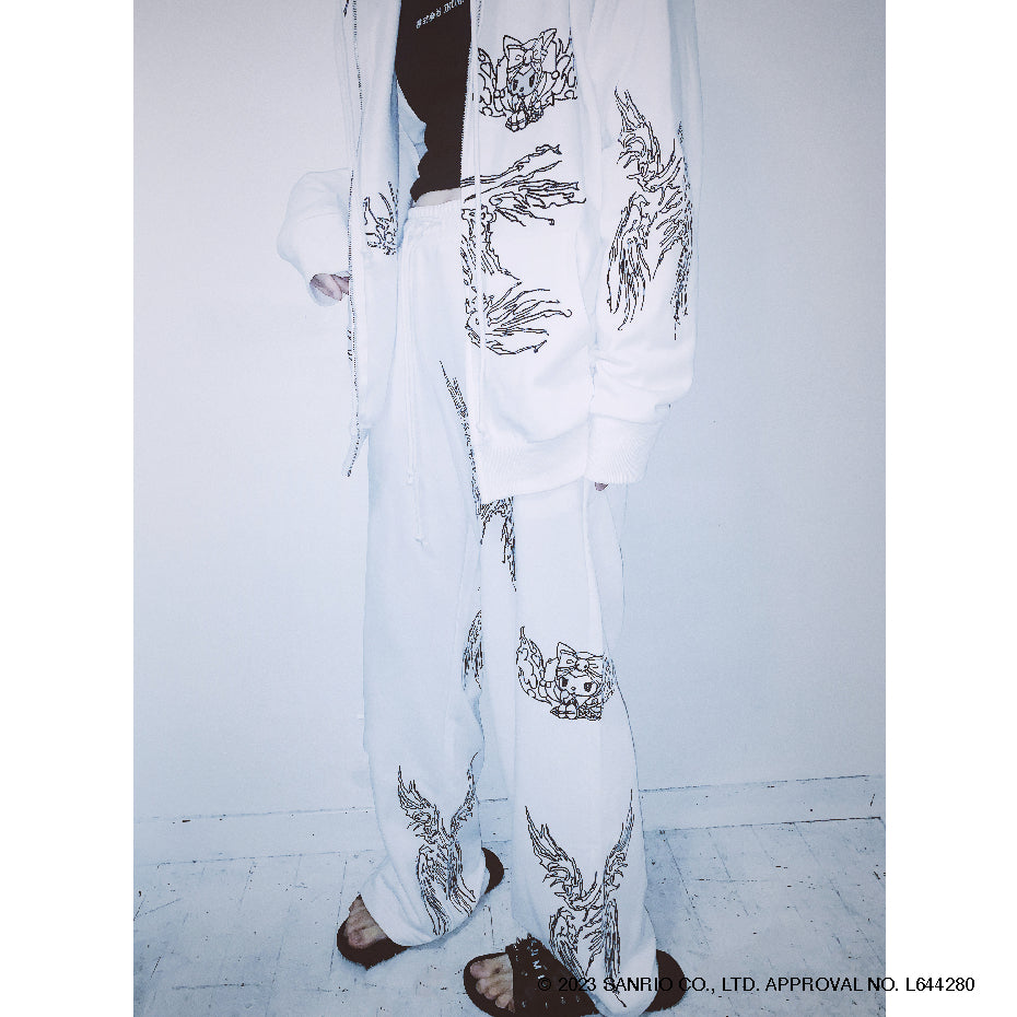 KUROMI×IKUMI SWEAT PANTS