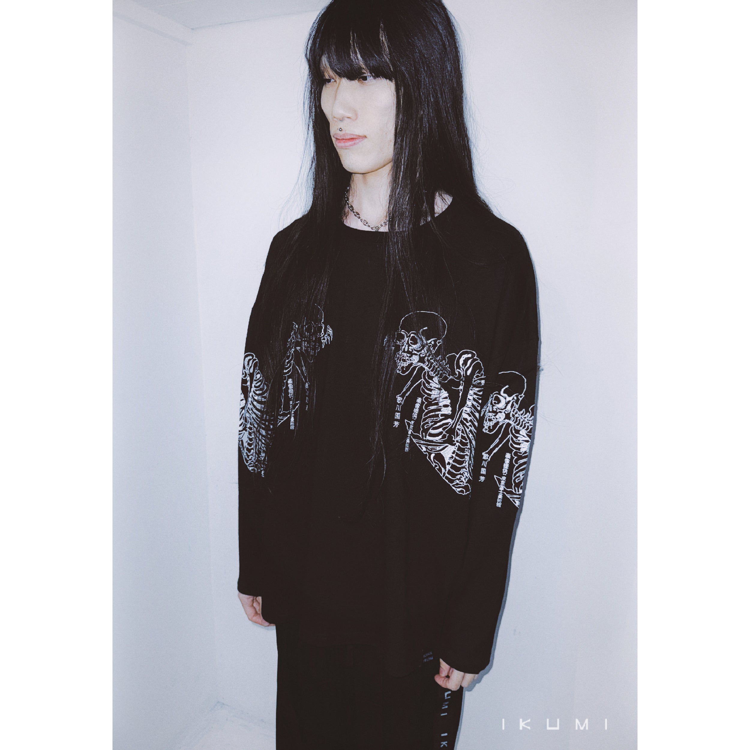 KUROMI×IKUMI フリースプルオーバー KUROMI×IKUMI フリースプルオーバー