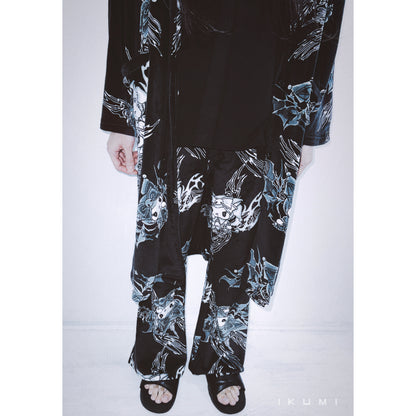 KUROMI×IKUMI FREECE FLARE PANTS