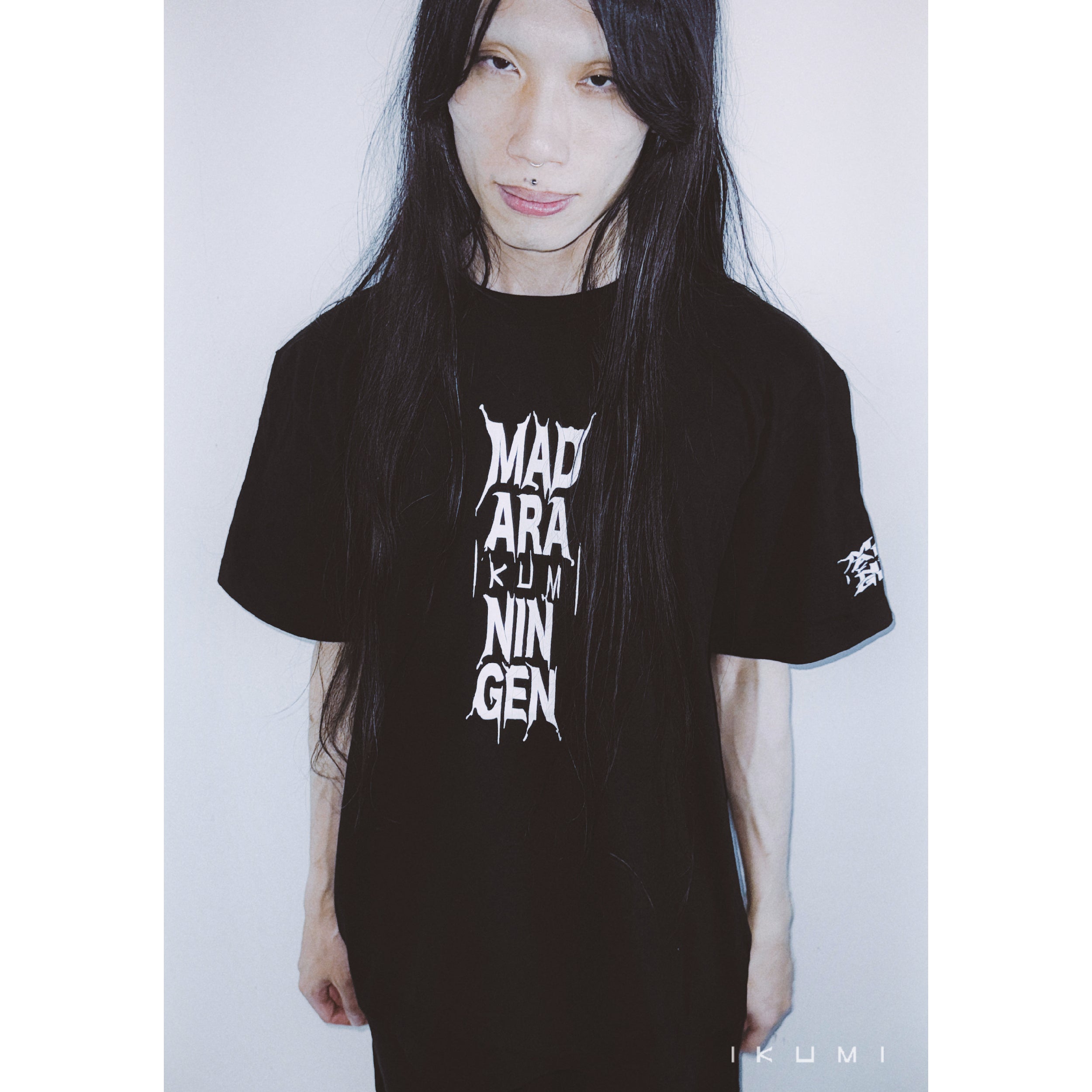 IKUMI MADARANINGEN Tシャツ DIR EN GREY 京 IKUMI MADARANINGENコラボTシャツ白 DIR EN GREY 京 IKUMI