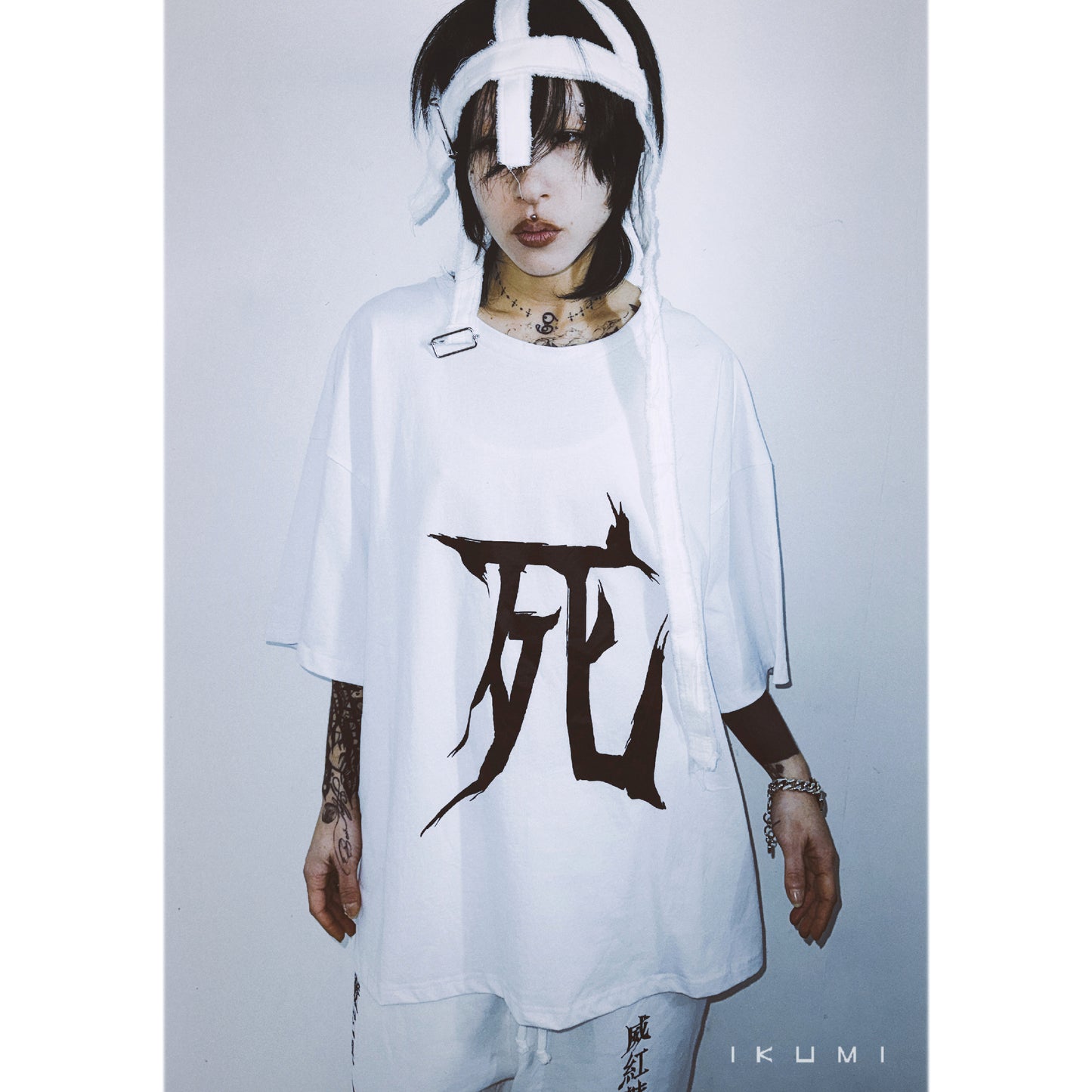 IKUMI×MADARANINGEN 生死 T