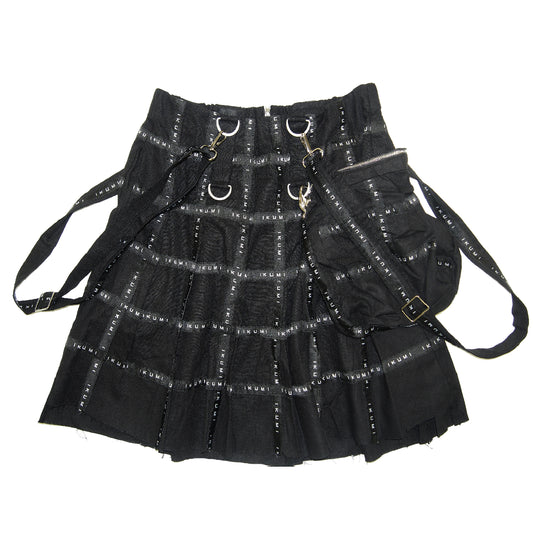 【SALE】IKUMI TAPE MINI SKIRT