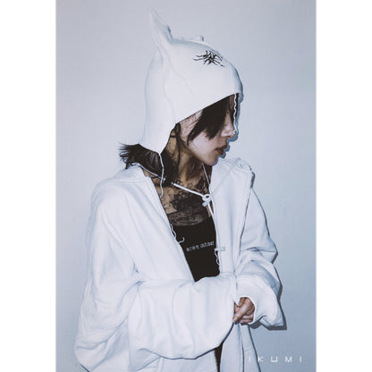TRIBAL HORN KNIT CAP