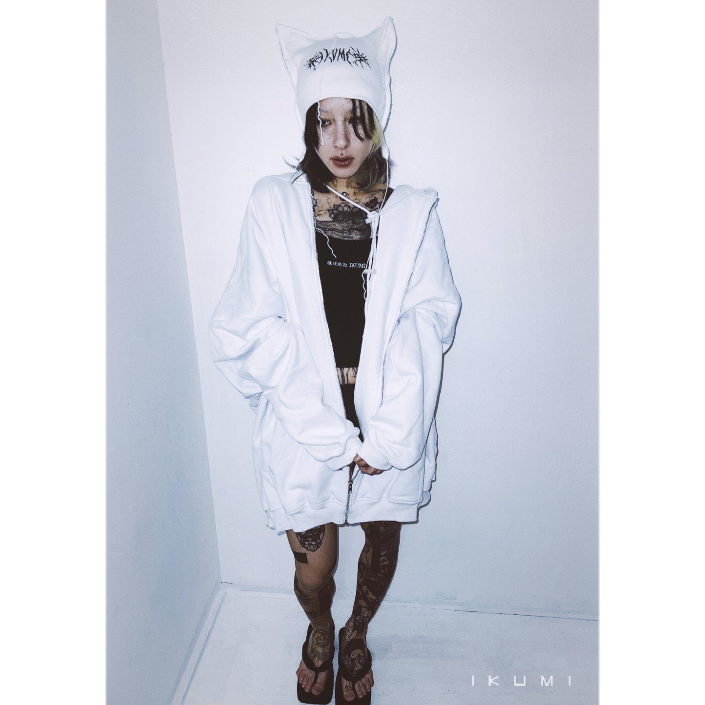 TRIBAL HORN KNIT CAP