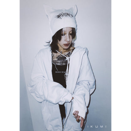 TRIBAL HORN KNIT CAP
