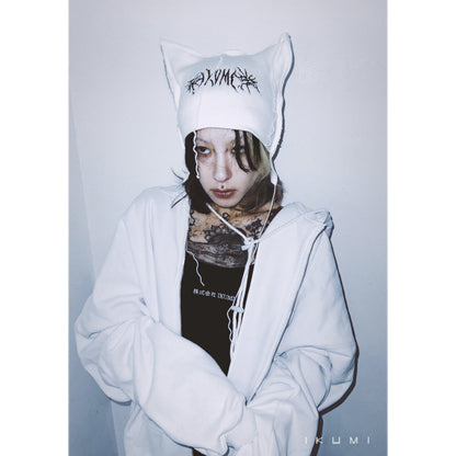 TRIBAL HORN KNIT CAP