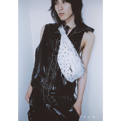 恋愛禁止 STUDDED WAIST BAG