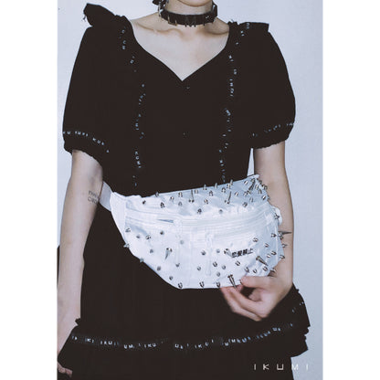 恋愛禁止 (No romance) STUDDED WAIST BAG