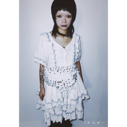 恋愛禁止 (No romance) STUDDED WAIST BAG