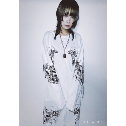 ［十周年企画第一弾商品］ガシャ髑髏 LONG T