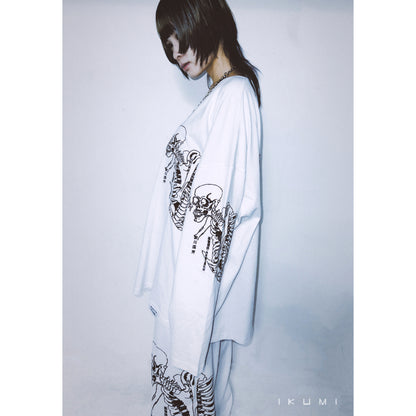 ［十周年企画第一弾商品］ガシャ髑髏 LONG T
