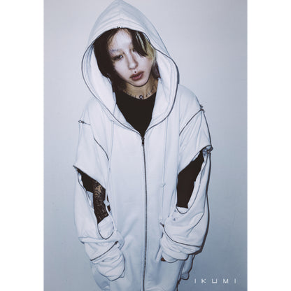 BIG ZIPS HOODIE
